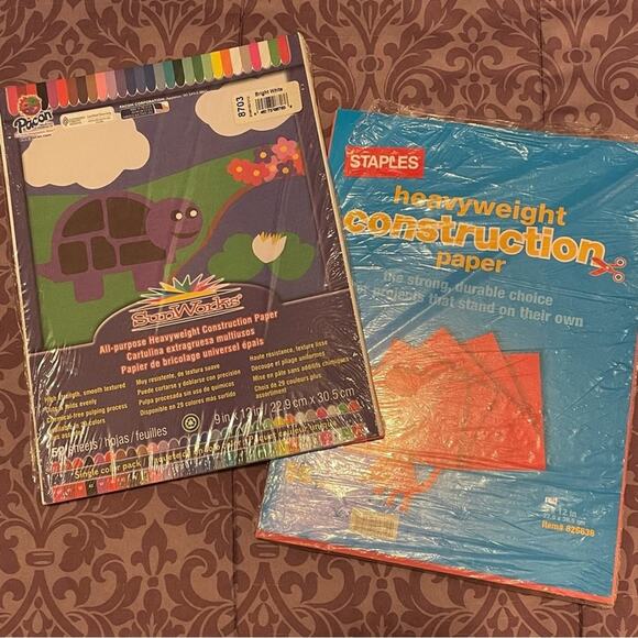 2 Packs of Heavyweight Construction Paper - Picture 7 of 7